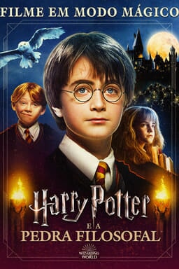 Harry Potter e a Pedra Filosofal: Filme em Modo Mágico - Arte principal