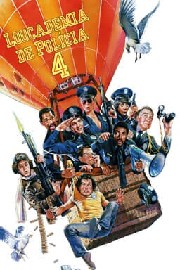 Loucademia de Polícia 4 - Arte principal