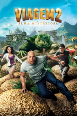 Viagem 2: A Ilha Misteriosa  - Arte principal